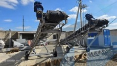 Производство Конвейер ленточный желобчатый наклонный ТЛЖН500-10000